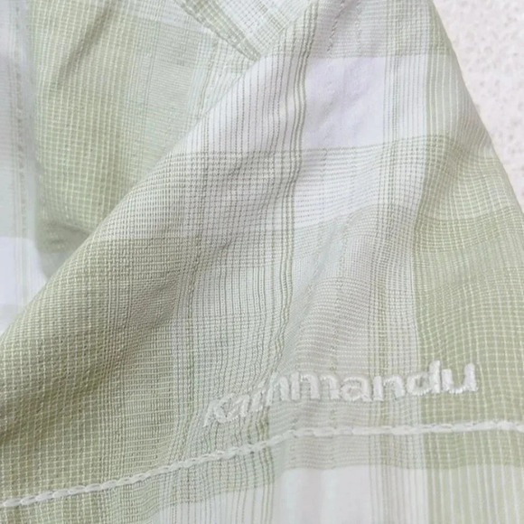 Kathmandu Womens 12 Short Sleeve Plaid Shirt - Picture 7 of 10